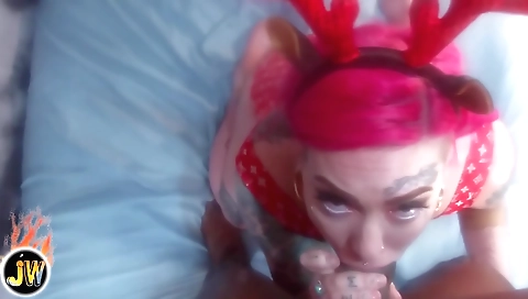 Xxx - A Merry Mouthful Jamie Wolf And Chyna Darling