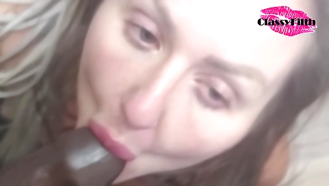 Big black dick fucks a horny brunette in the woods