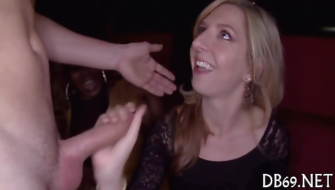 Hot interracial threesome with a big cock and deep throat