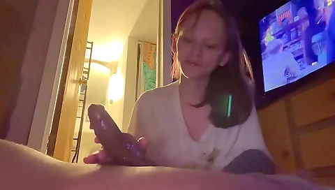 Interracial big cock amateur milf sucking black cock