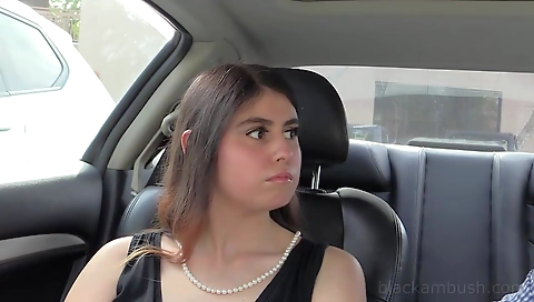 My brunette girlfriend is having sex with my black partner