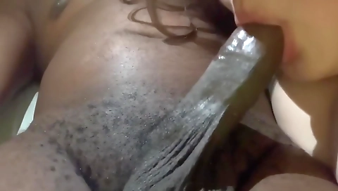 Amateur brunette takes her big cock in ass from bbc