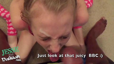 Blonde amateur video with a hot blonde getting creampie