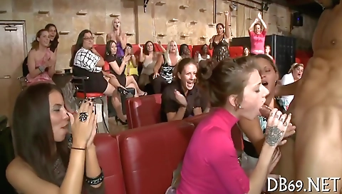 Two interracial babes in a group fuck in a hot homemade video