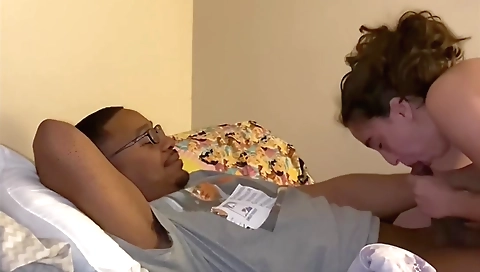 Webcam amateur brunette with a big cock gets fucked